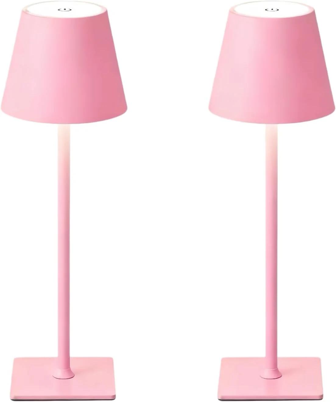 4 Pack Gold Led Cordless Table Lamps-Rechargeable Lamp Set of 4 - Image 2