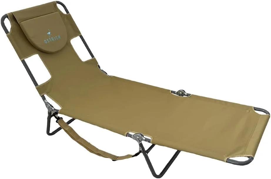 Ostrich the Original Chaise 72 x 22 Inch Lounge Portable Reclining Lounger, Outdoor Patio - Image 3
