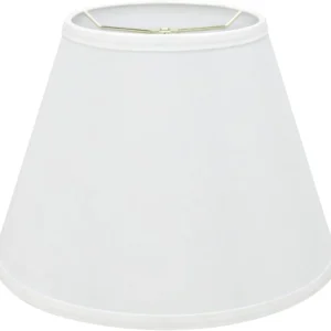 Aspen Creative 32682 Transitional Empire Shape Spider Construction Lamp Shade