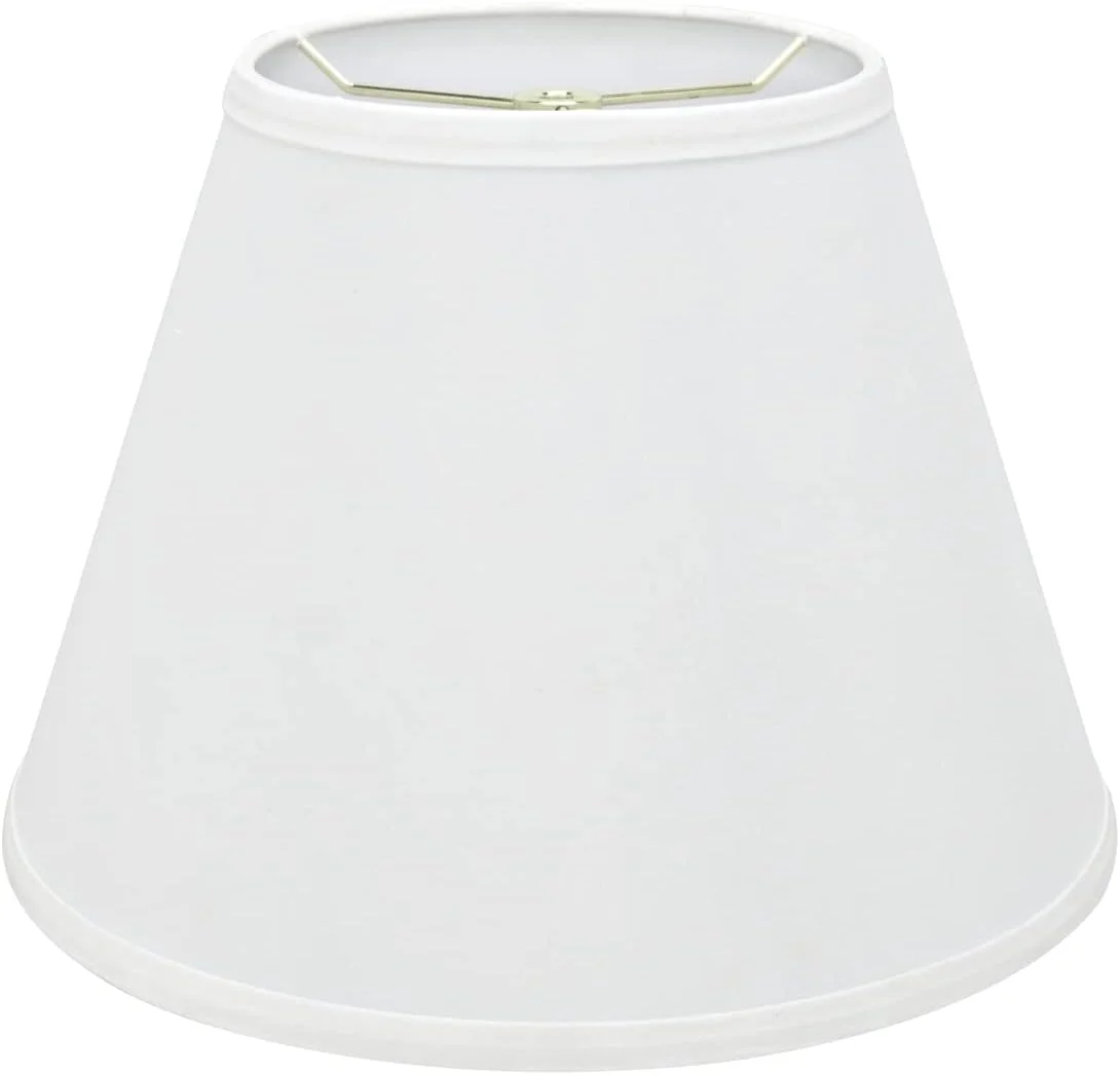 Aspen Creative 32682 Transitional Empire Shape Spider Construction Lamp Shade