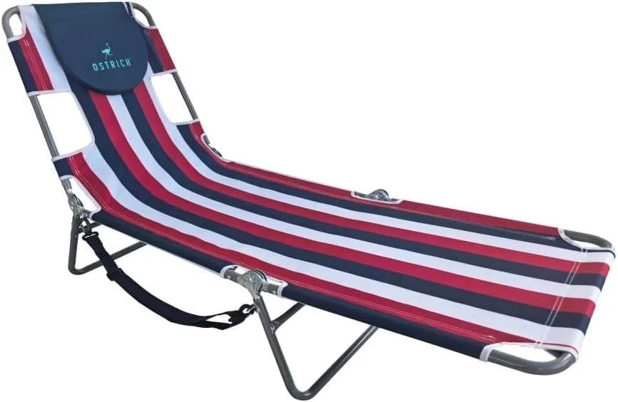 Ostrich the Original Chaise 72 x 22 Inch Lounge Portable Reclining Lounger, Outdoor Patio - Image 5