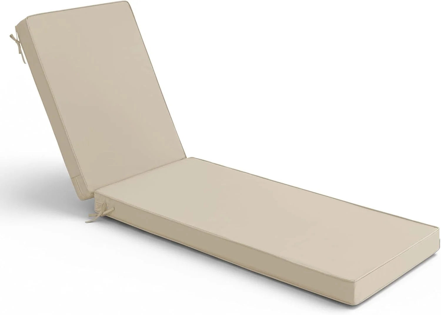 Summsun Chaise Lounge Cushions Outdoor Set of 2, Waterproof and Fade Resistant Sun Lounger Replacement Cushion - Image 10