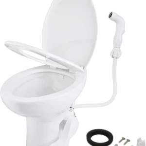 SEAFLO RV Toilet, 18.4 Residential Height, Fits Most RVs (9.5 Rough-In), 2-Bolt Mount, SFRTPH-01-01