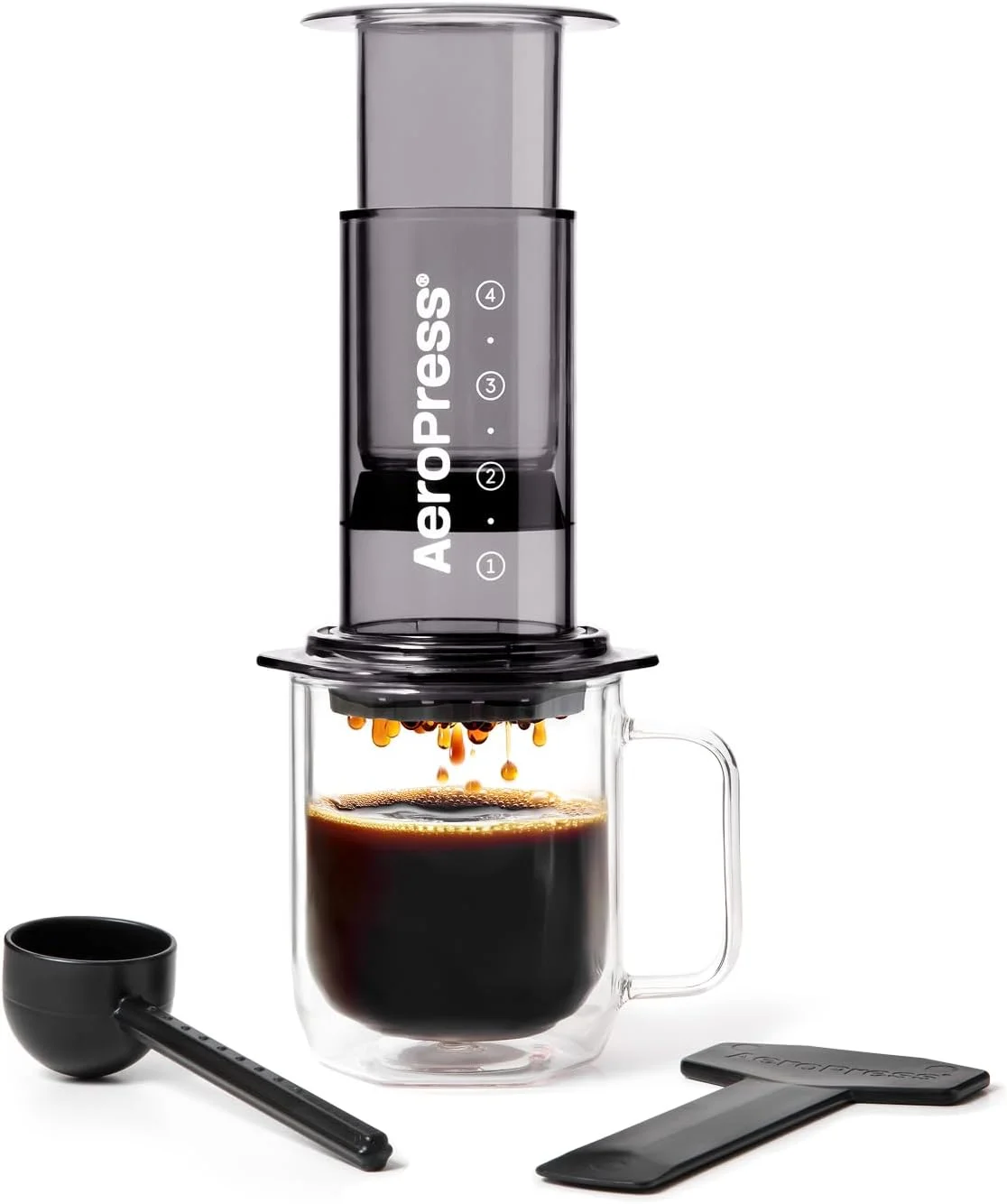 AeroPress Original XL Coffee Press, All-in-One Large French Press, 2 Min Brew for Less Bitterness - Image 2