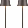 Yogaret 4 Pack Gold Rechargeable Led Cordless Table Lamps
