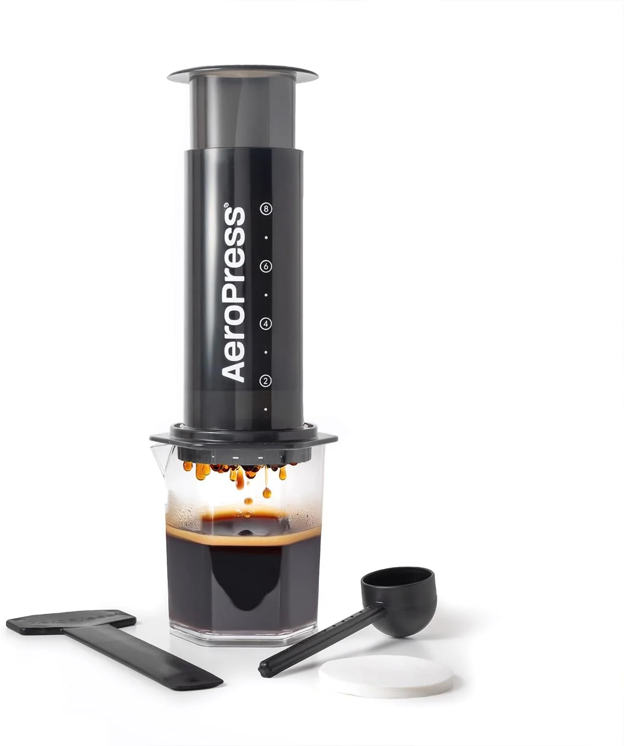 AeroPress Original XL Coffee Press, All-in-One Large French Press, 2 Min Brew for Less Bitterness