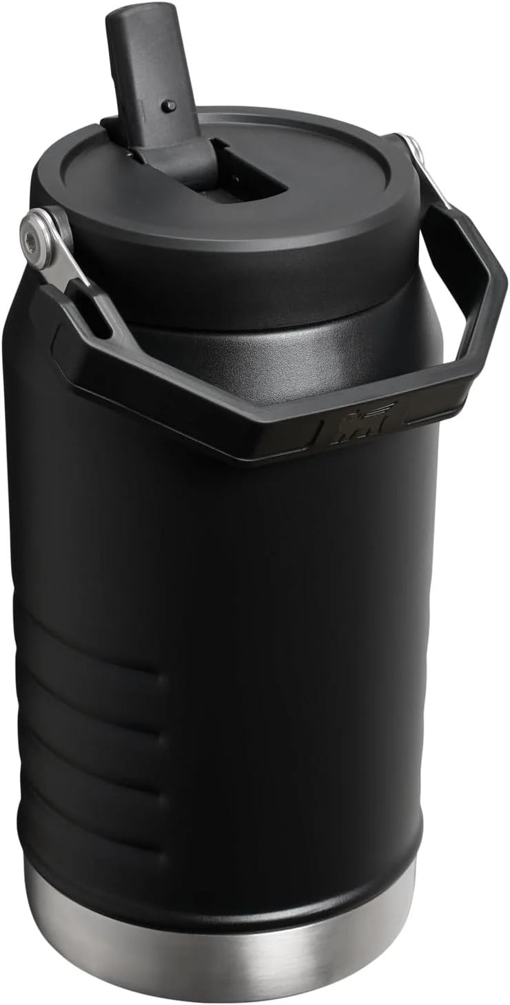 Stanley IceFlow 2.0 Flip Straw Jug with Handle 64 oz, Twist On Lid and Flip Up Straw, Black 2.0 - Image 3