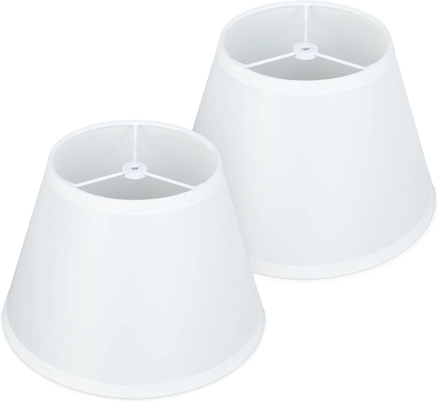 Beige Empire Lamp Shades Set of 2 - Image 3