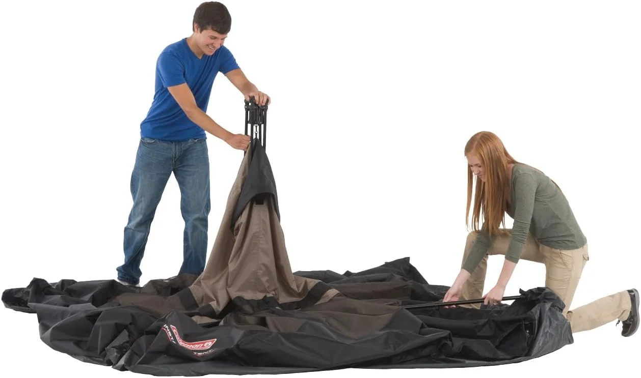 Coleman 4/6/8/10 Person Instant Camping Tent with 1-Minute Setup, Large Family Tent with Pre-Attached Poles - Image 5