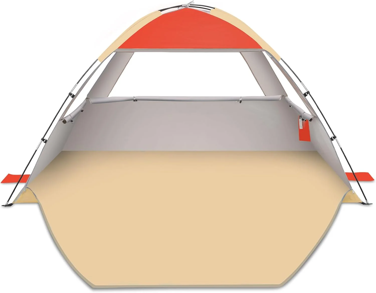 Gorich Beach Tent Sun Shelter for 3/4/6/8/10 Person with UPF 50+ UV Protection, Lightweight & Easy Setup Beach Shade - Image 19