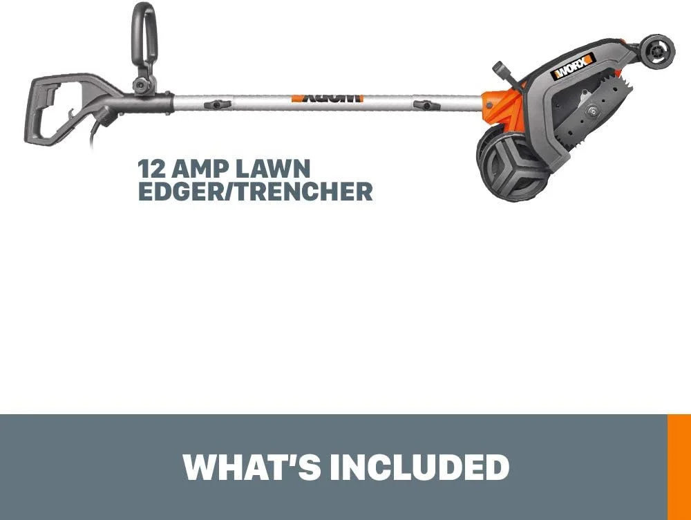 WORX 12 Amp 7.5’’ Electric Lawn Edger & Trencher | Corded, WG896 - Image 5
