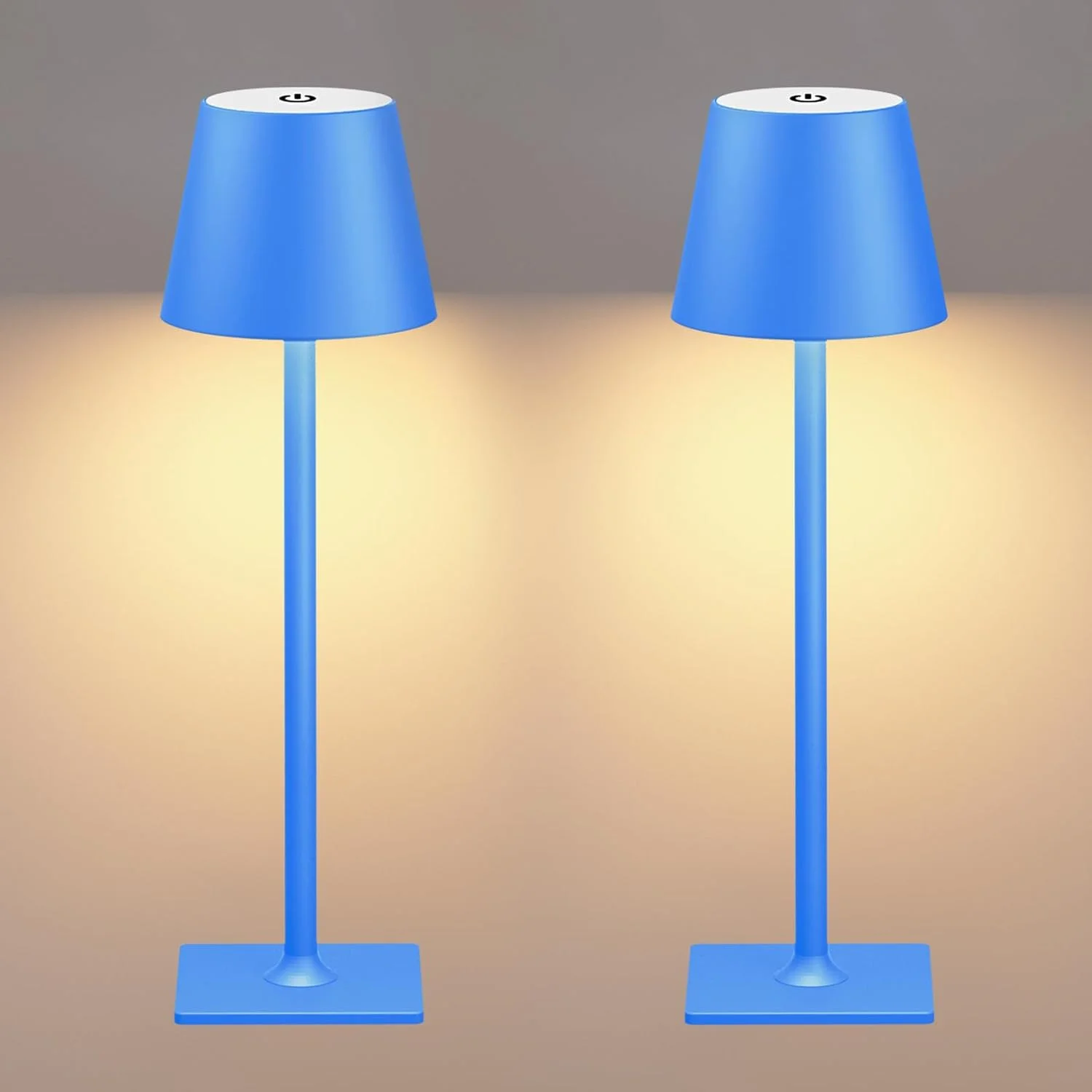 Yogaret 4 Pack Gold Rechargeable Led Cordless Table Lamps - Image 5