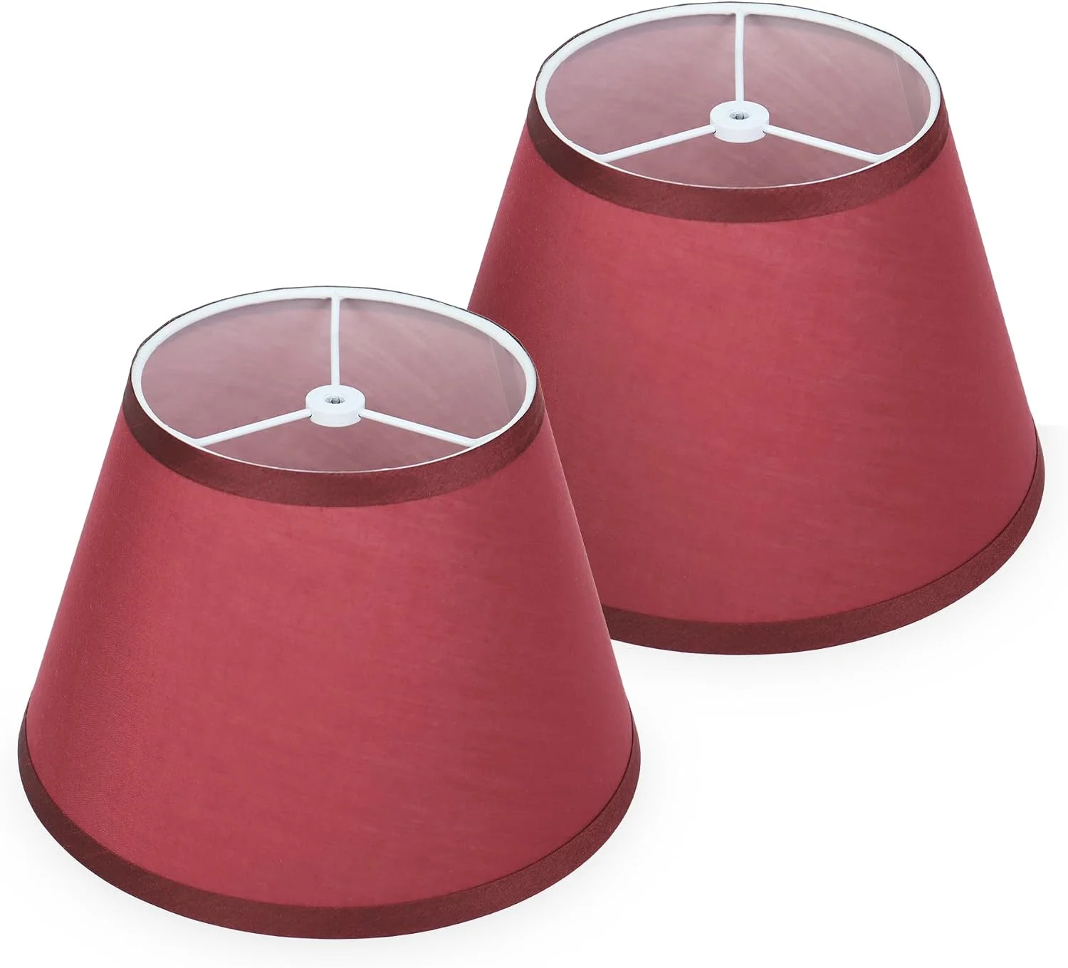Beige Empire Lamp Shades Set of 2 - Image 8