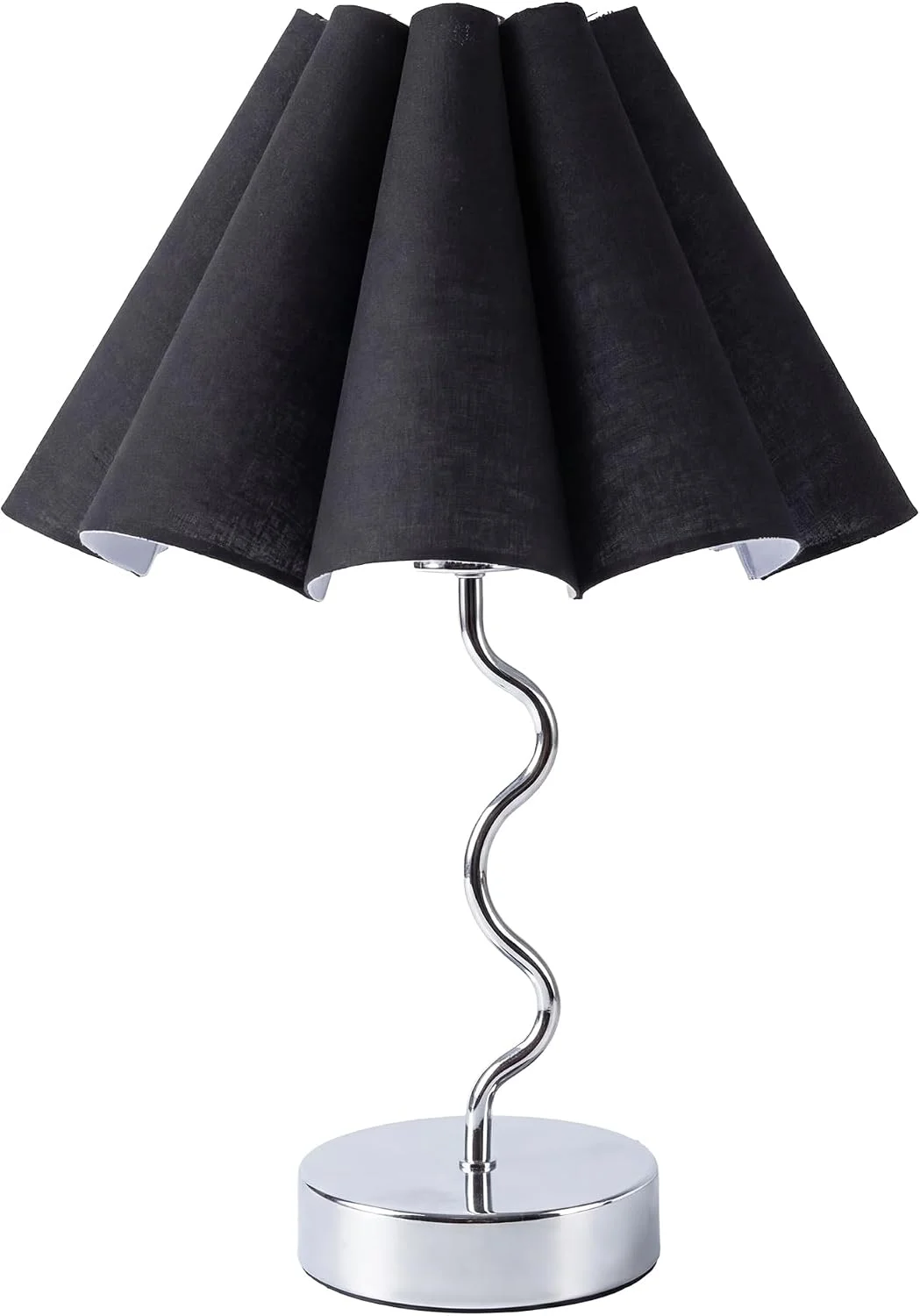 EOEYYOYB Pleated Table Lamp, Modern Lamp for Bedroom Home Office Decor - Image 5