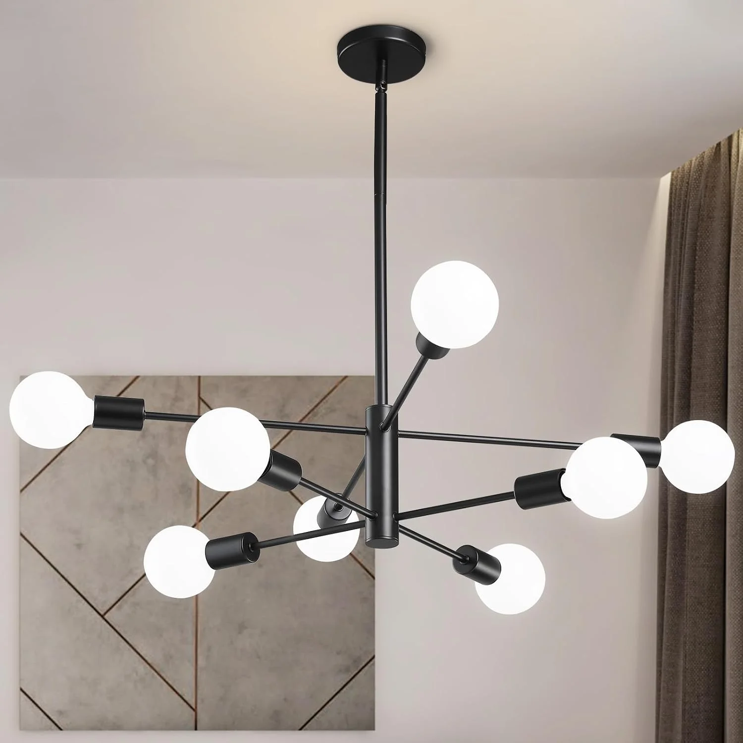 RUIYEY Modern Sputnik Chandeliers Light - Image 5