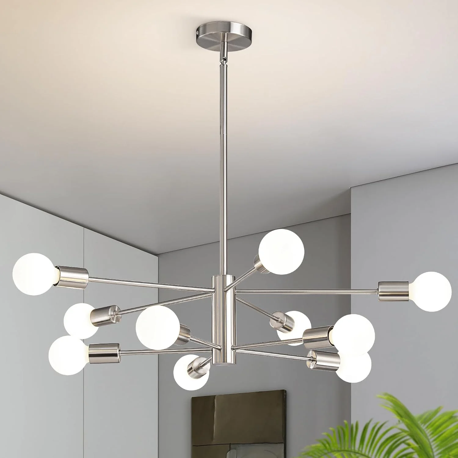 RUIYEY Modern Sputnik Chandeliers Light - Image 9