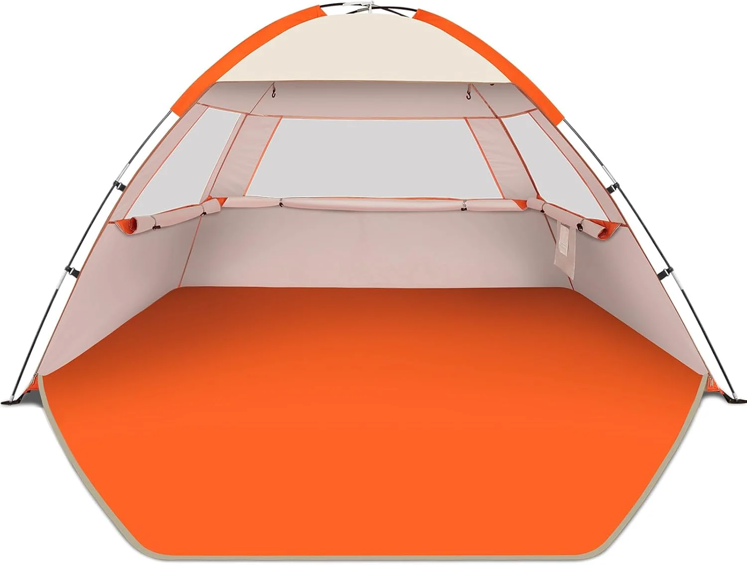 Gorich Beach Tent Sun Shelter for 3/4/6/8/10 Person with UPF 50+ UV Protection, Lightweight & Easy Setup Beach Shade - Image 16