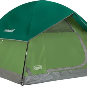 Coleman Sundome Camping Tent with Rainfly, 2/3/4/6 Person Tent Sets Up in 10 Mins