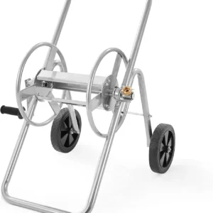 VEVOR Hose Reel Cart, Hold Up to 250 ft of 5/8’’ Hose, Garden Water Hose Carts Mobile Tools with 4 Wheels