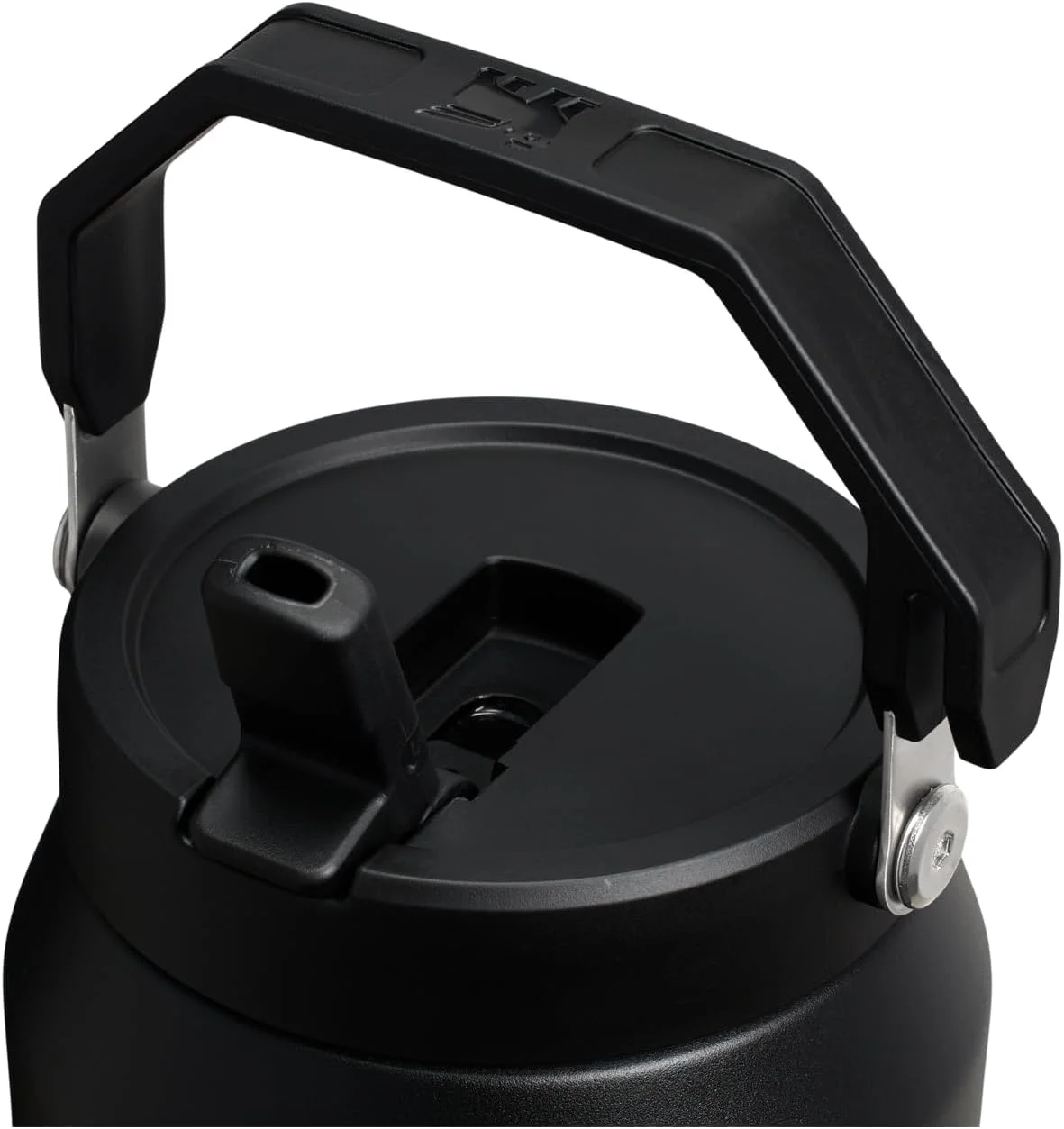 Stanley IceFlow 2.0 Flip Straw Jug with Handle 64 oz, Twist On Lid and Flip Up Straw, Black 2.0 - Image 2