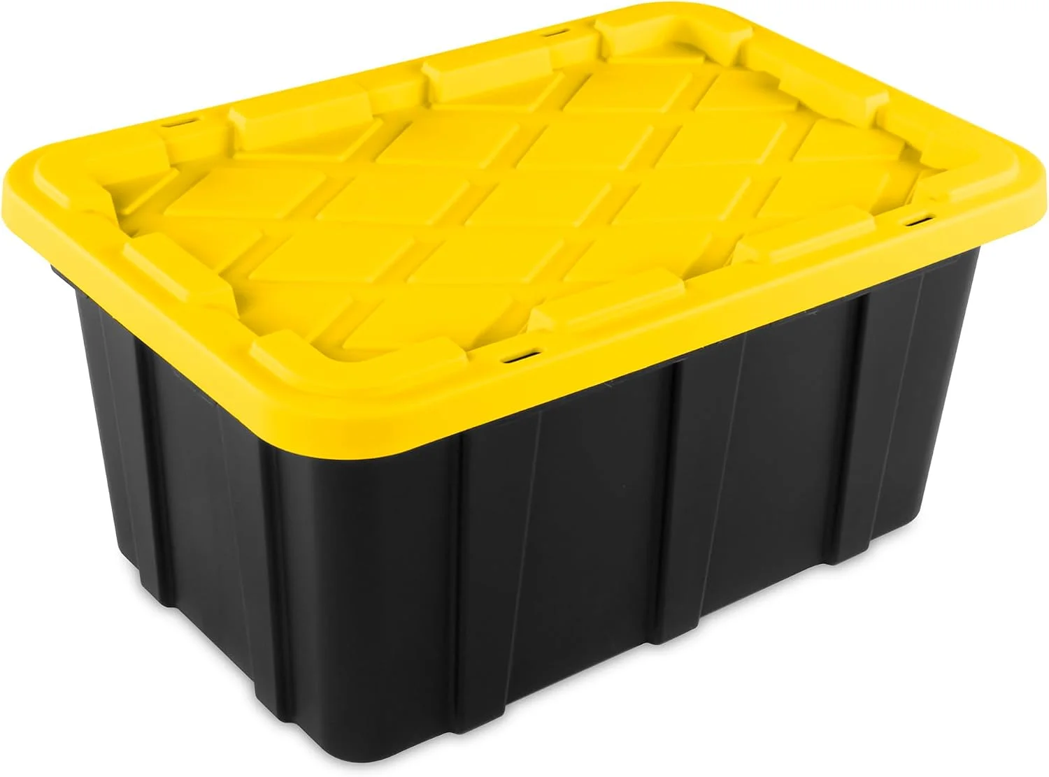 Sterilite 4-Pack 27 Gallon Industrial Storage Tote, Heavy-Duty Plastic Bins - Image 3