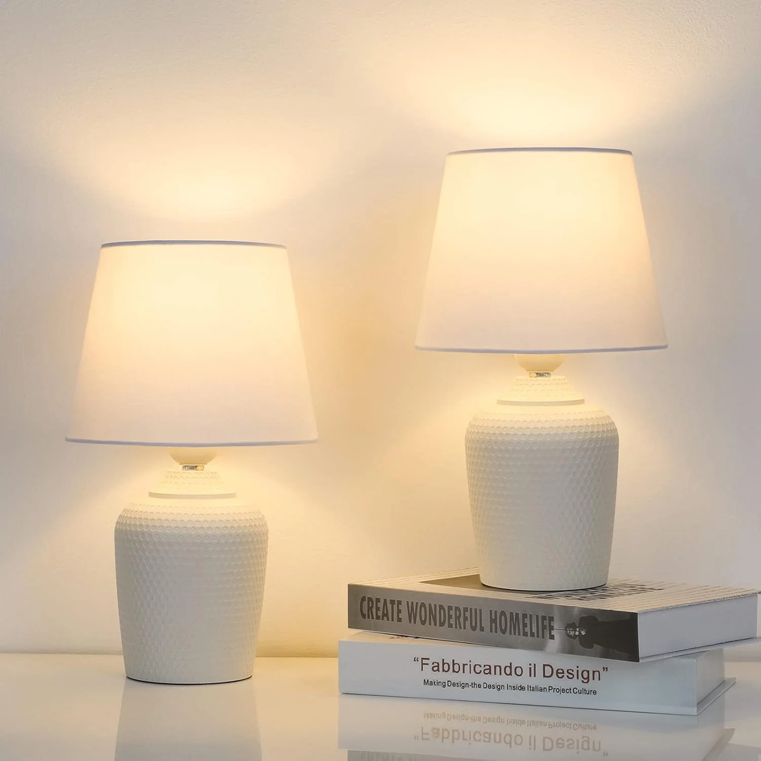 Sucolite Small 11.8'' Table Lamps Set of 2 - Image 5