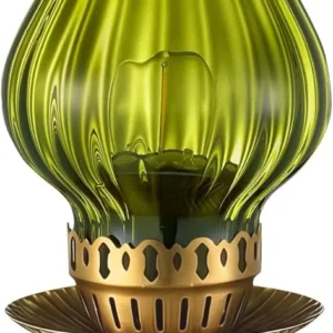 UMEXUS Vintage Rechargeable Cordless Table Lamp with Dimmer & Touch Control