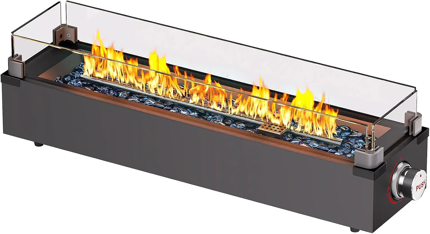 Ciays Large Propane Fire Pit 19 Inch, Gas Fire Pit with Grill Grate, Folding Legs, 58, 000 BTU - Image 5