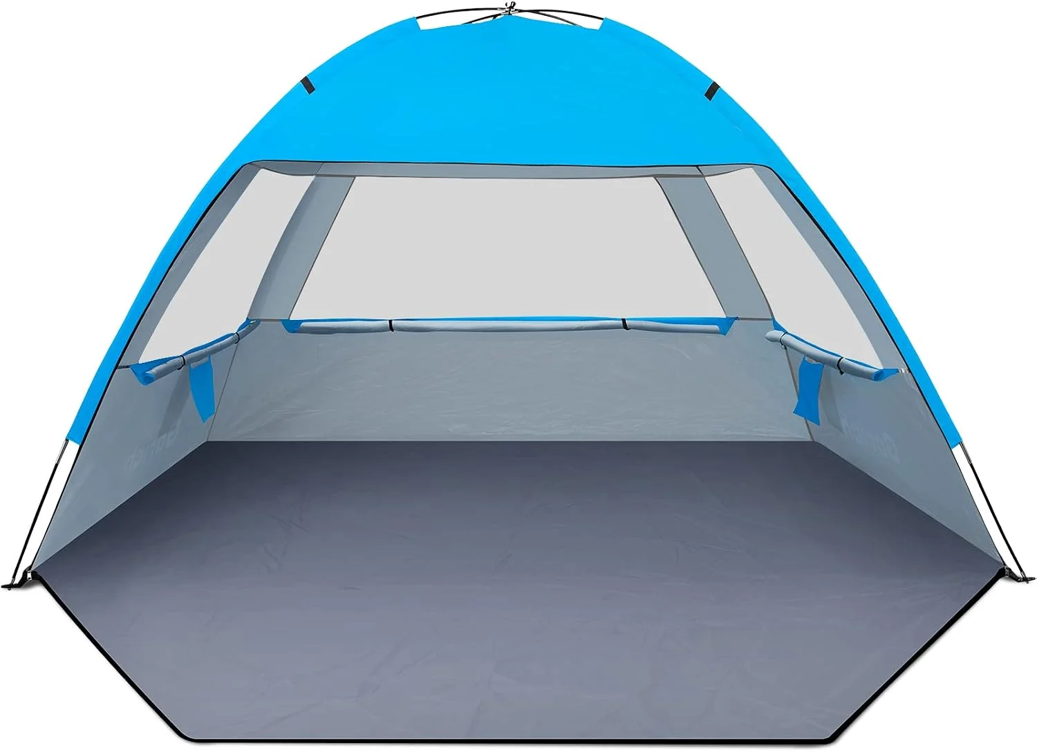 Gorich Beach Tent Sun Shelter for 3/4/6/8/10 Person with UPF 50+ UV Protection, Lightweight & Easy Setup Beach Shade - Image 12