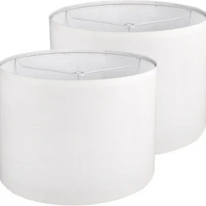 Alternative view of Drum Lamp shades Set of 2