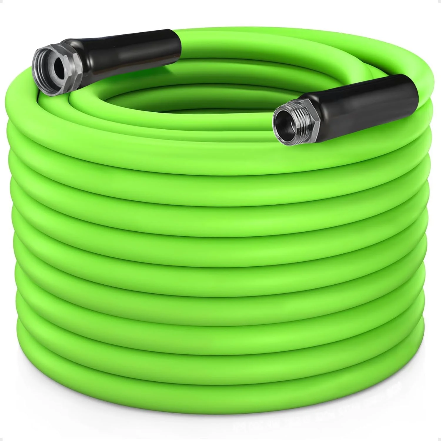 Heavy Duty Garden Hose 5/8 Inch x 200ft, Kink Resistant Lightweight Hybrid Hose