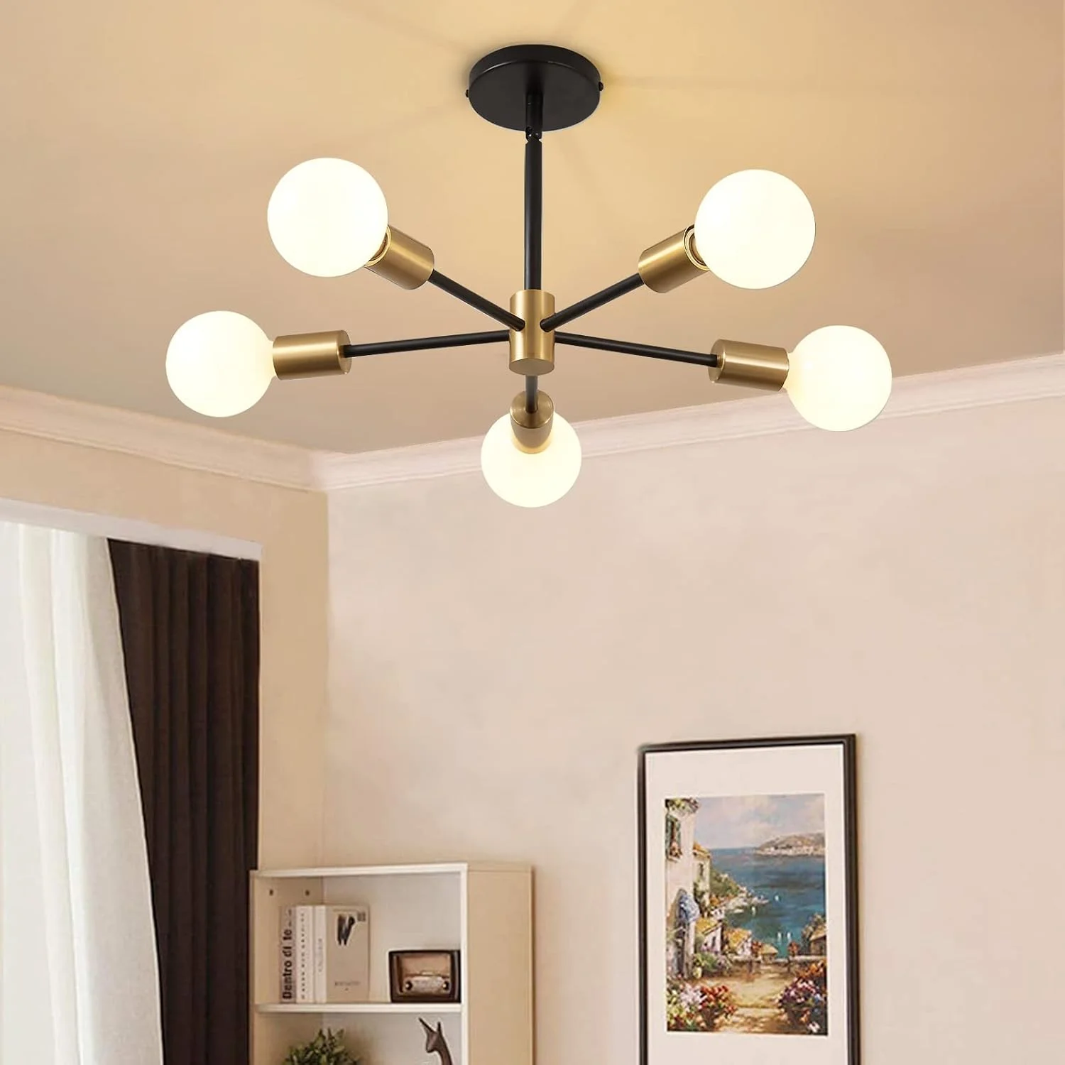 RUIYEY Modern Sputnik Chandeliers Light - Image 8