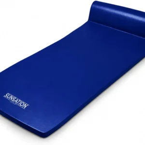 Alternative view of TRC Recreation Sunsation 1.75 Thick Foam Pool Float Lounger w/ Headrest for Lounging & Sunbathing in Swimming Pools