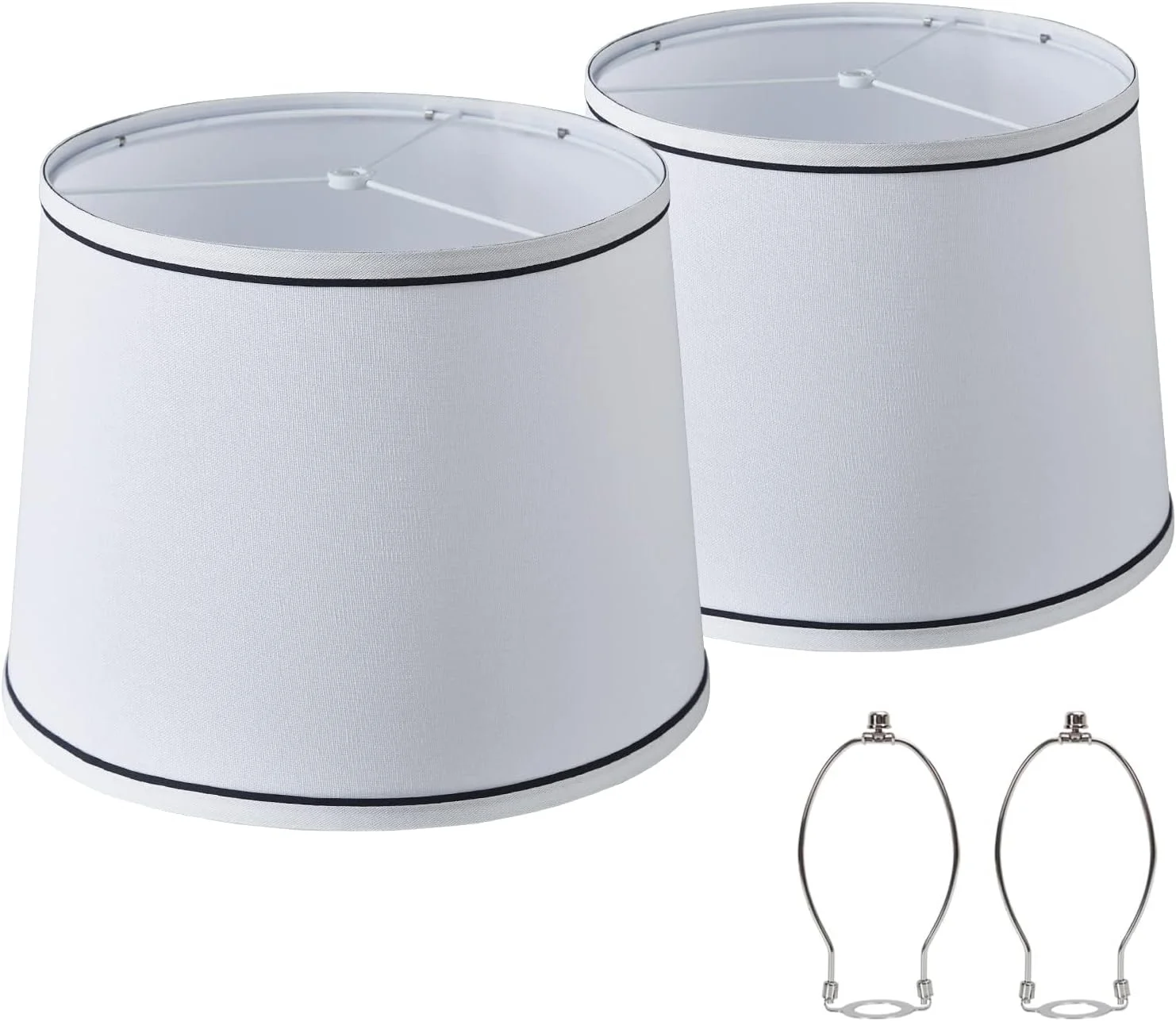 Pink Lamp Shades Set of 2 - Image 10