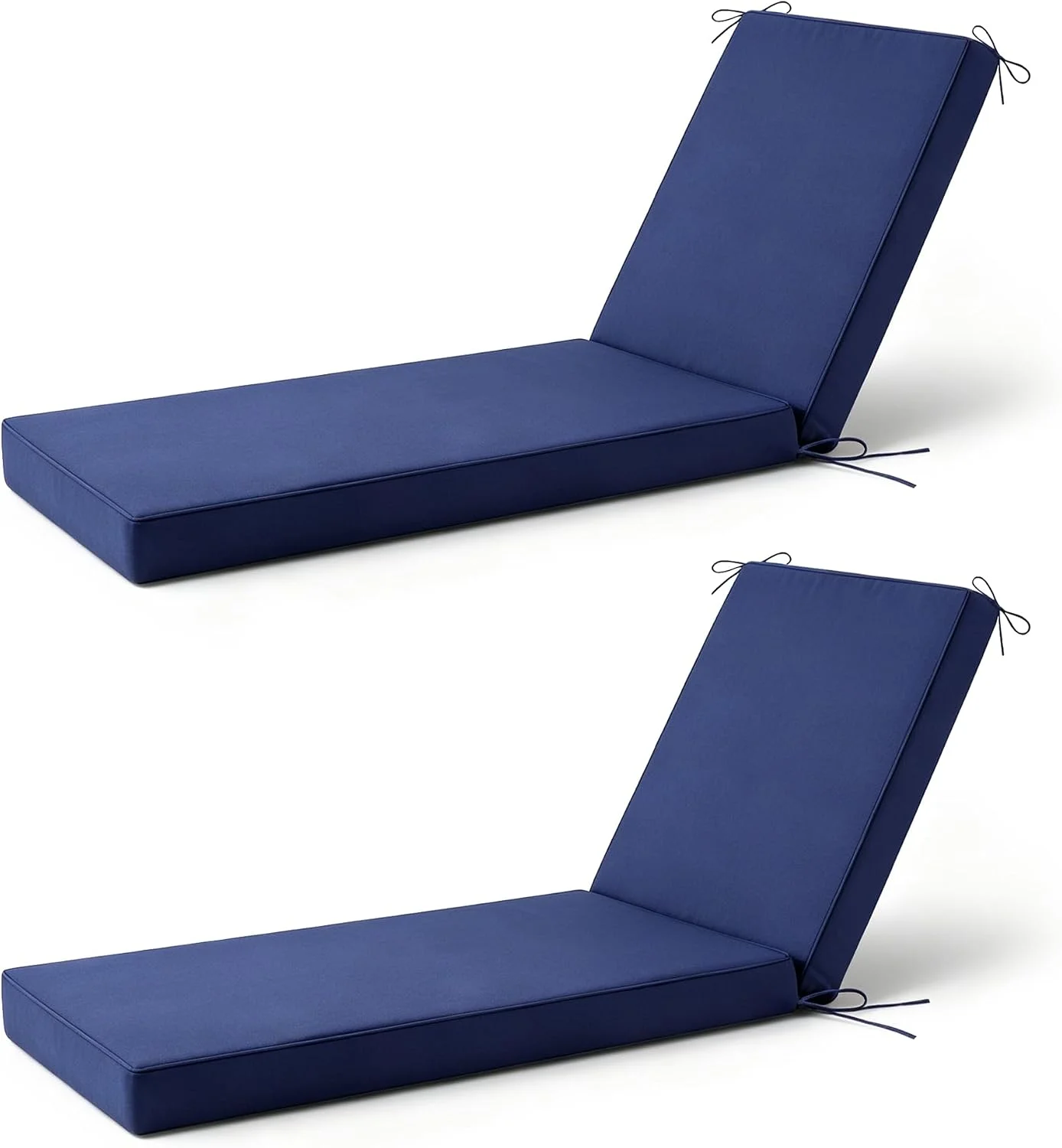 Aegisun Chaise Lounge Cushions Outdoor, 72x 21x 3 Inch Waterproof & Fade-Resistant Lounge Chair Cushion - Image 3