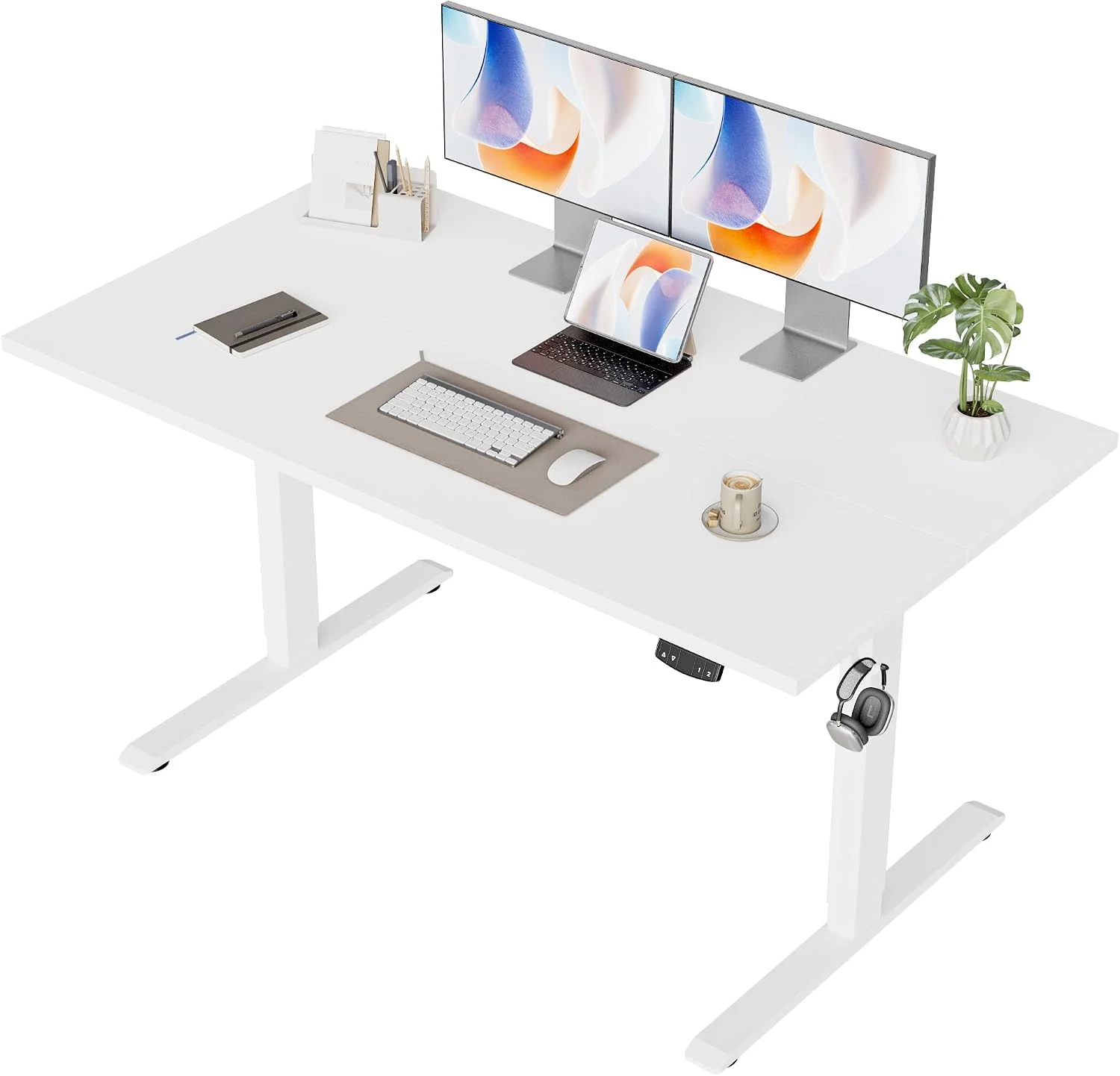 Agilestic Electric Standing Desk, 48 x 24 Inches Height Adjustable Desk - Image 16