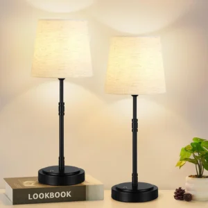 Alternative view of Cordless Table Lamps Set of 2 ¨C Battery Operated Lamp with 7500mAh Rechargeable Battery, Dimmable, Bulb Included