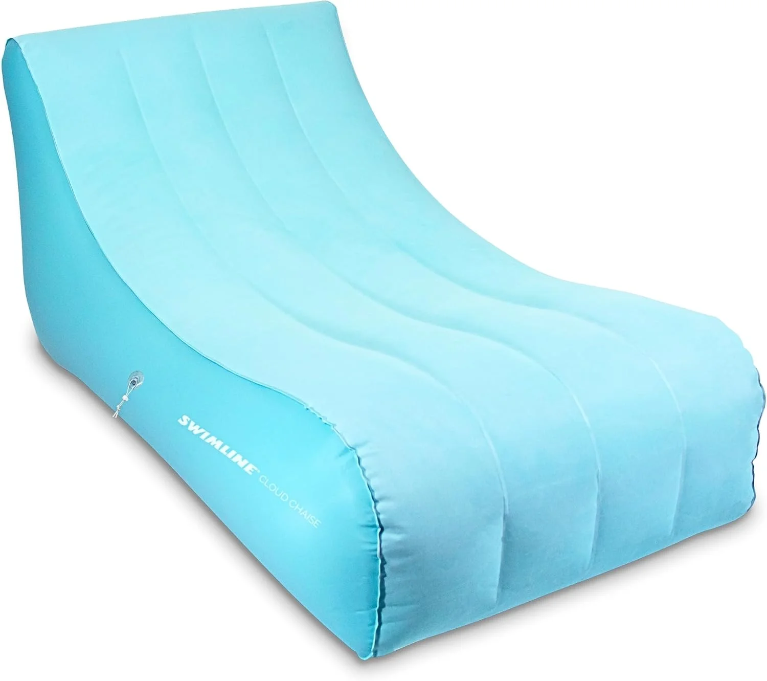 SWIMLINE Solstice Fabric Covered Pool Float Mattress Red Lounger Raft for Adults & Kids I Comfortable Head Back Rest & - Image 2