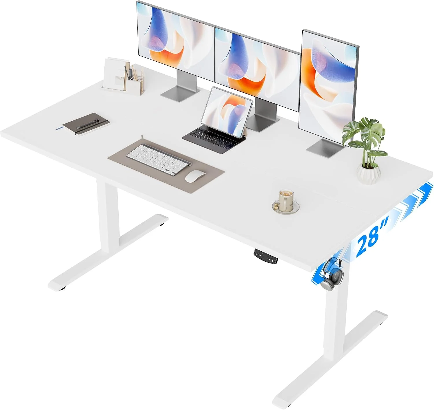 Agilestic Electric Standing Desk, 48 x 24 Inches Height Adjustable Desk - Image 24