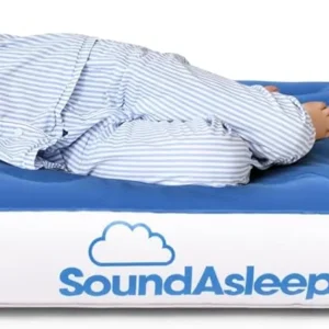 SoundAsleep Dream Series Luxury Air Mattress with ComfortCoil Technology & Built-in High Capacity Pump for Home &