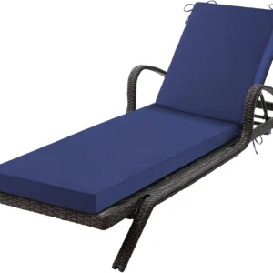 Aegisun Chaise Lounge Cushions Outdoor, 72x 21x 3 Inch Waterproof & Fade-Resistant Lounge Chair Cushion
