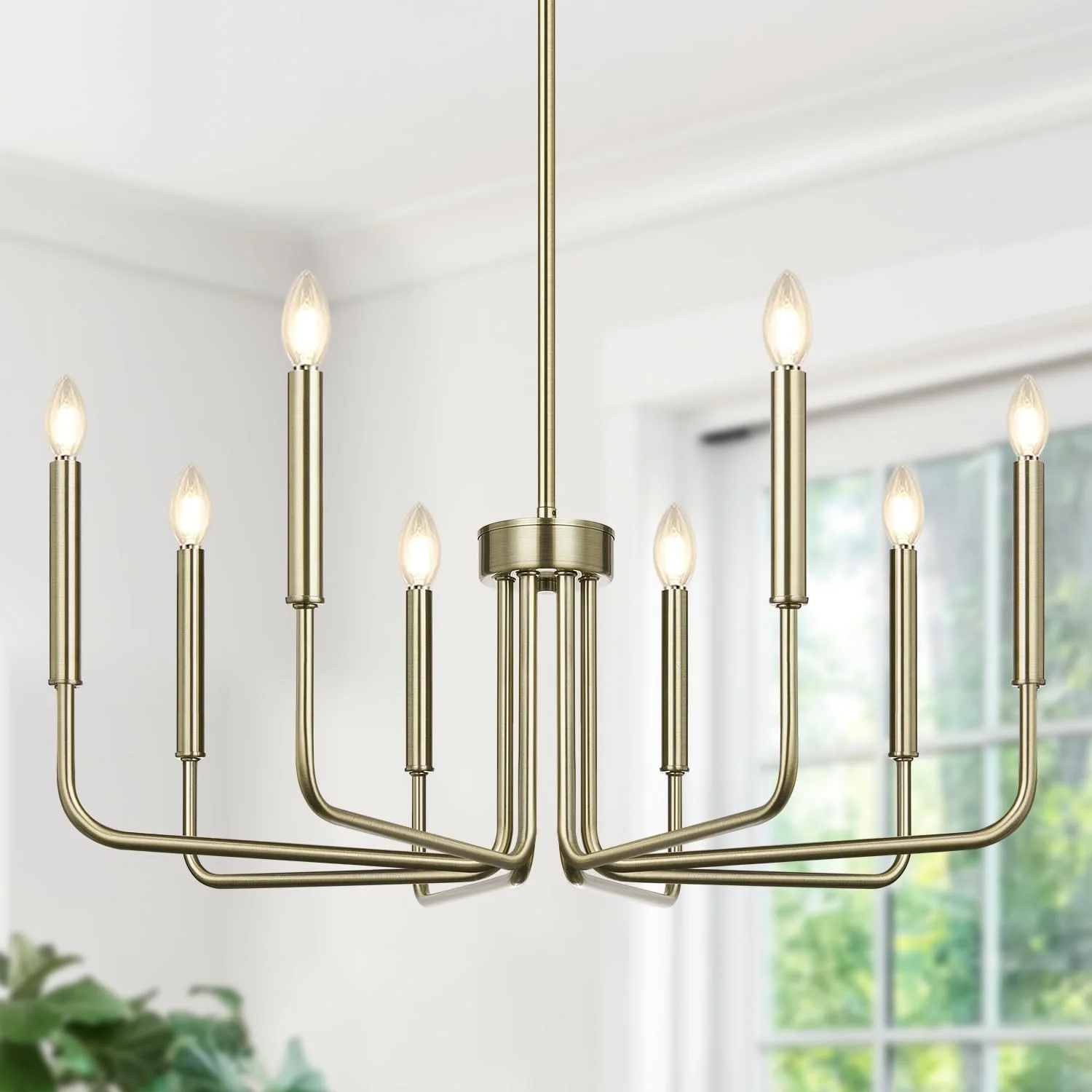 6-Light Farmhouse Chandelier for Dining Room Lighting Fixtures Hanging - Image 6