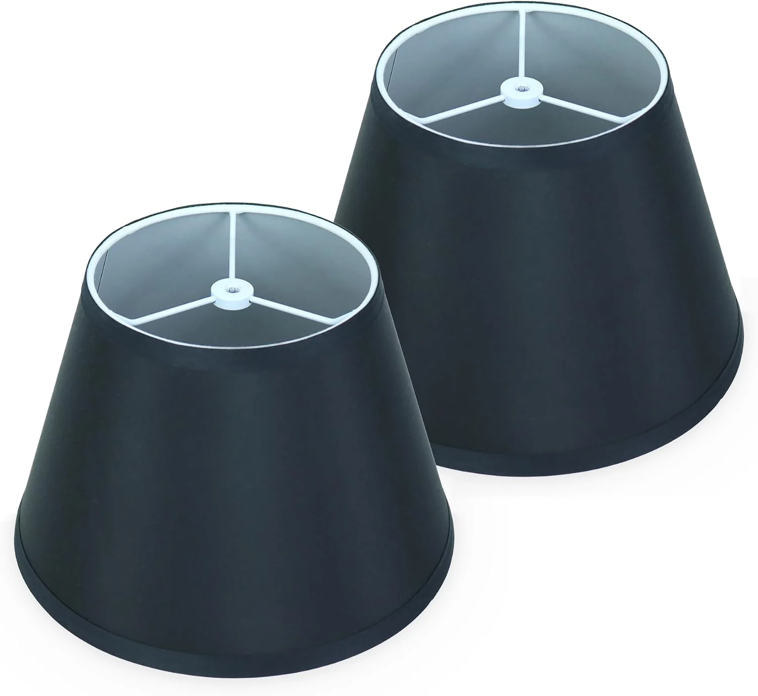 Beige Empire Lamp Shades Set of 2 - Image 10