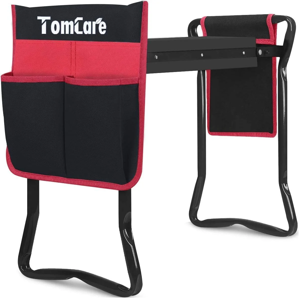 TomCare Garden Kneeler and Seat 11.12” Wider Larger Soft Kneeling Pad Garden Bench with 2 Large Tool Pouches Heavy Duty - Image 7