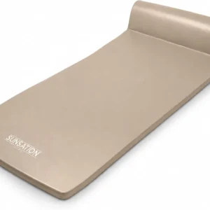 TRC Recreation Sunsation 1.75 Thick Foam Pool Float Lounger w/ Headrest for Lounging & Sunbathing in Swimming Pools