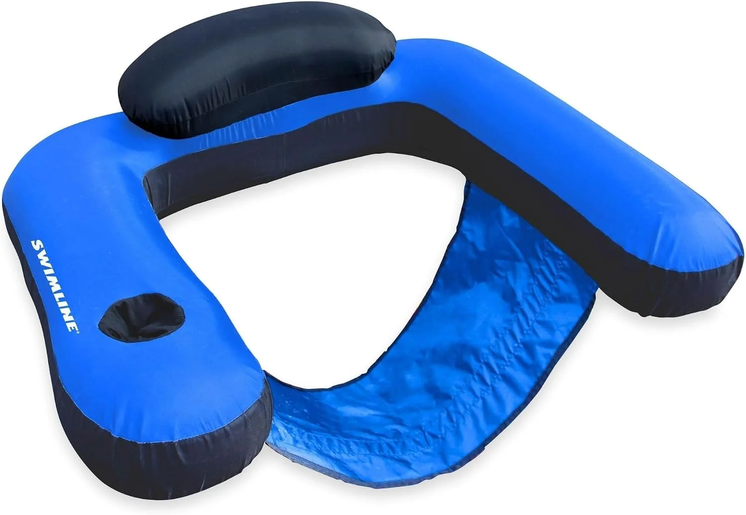SWIMLINE Original Fabric Covered Inflatable Pool Lounger, with Comfortable Sling Seat - Image 2