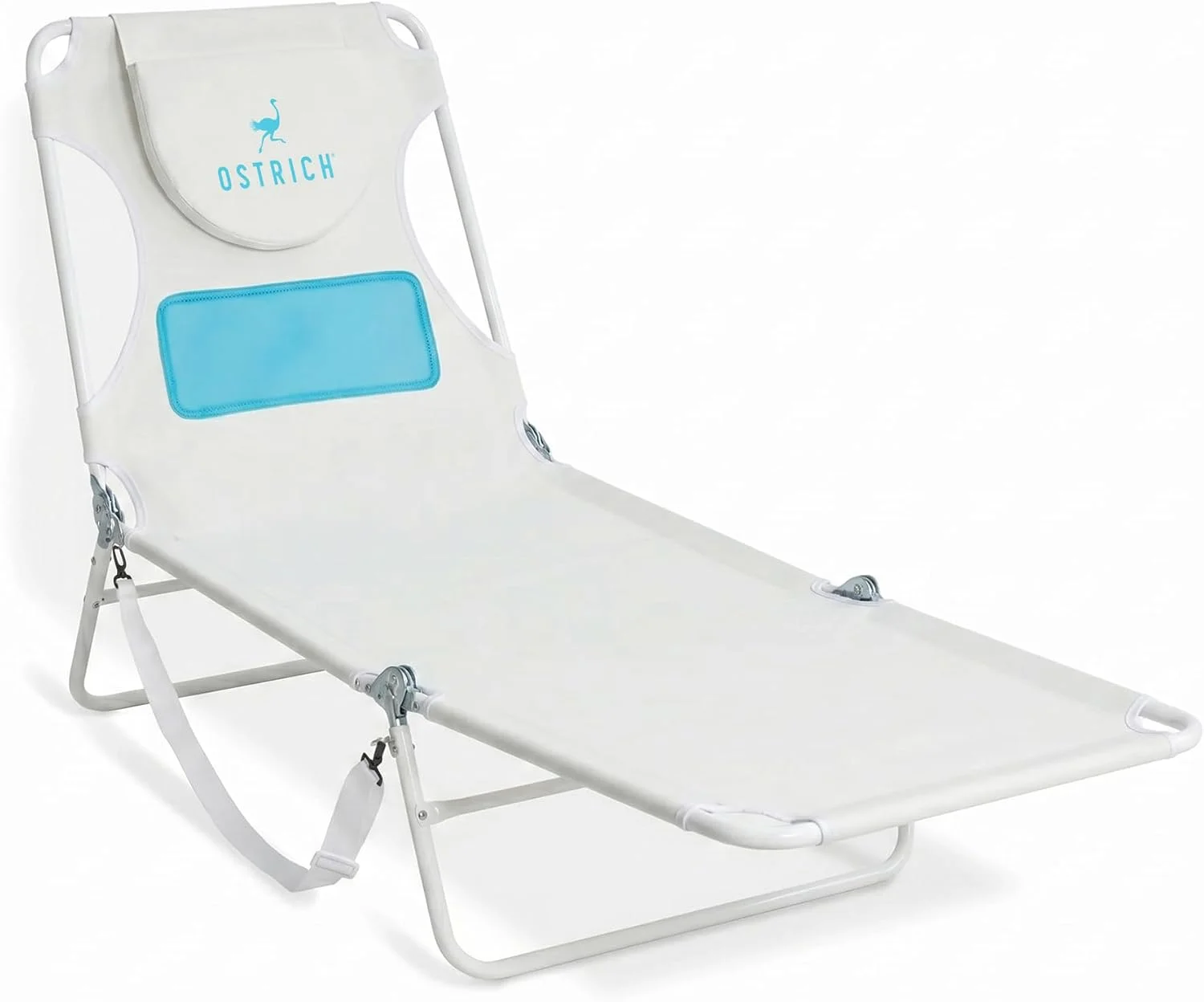 Ostrich the Ladies Comfort Lounger with Chest Support, Foldable and Portable Reclining Outdoor Patio Beach Lawn Camping - Image 5