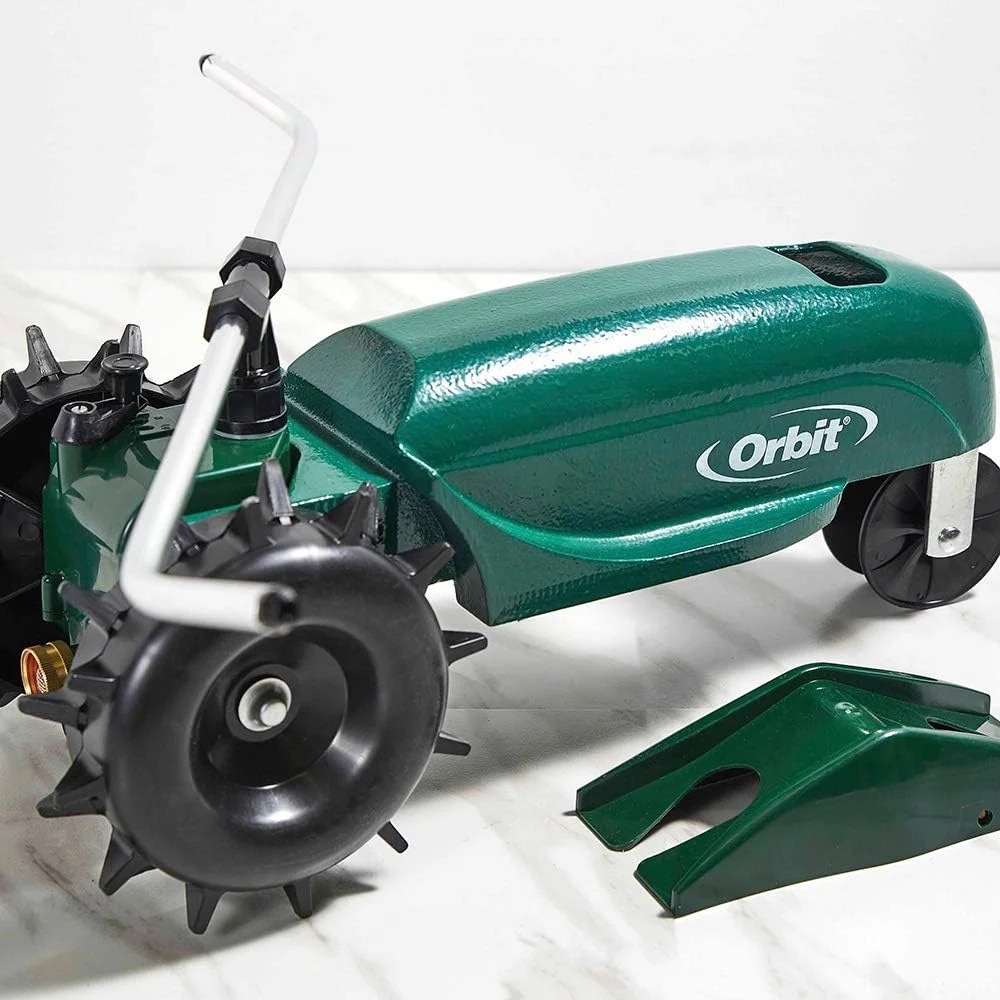 Orbit Traveling Tractor Water Sprinkler, Self-Propelled Traveling Sprinkler for Wide Lawn Coverage - Image 2