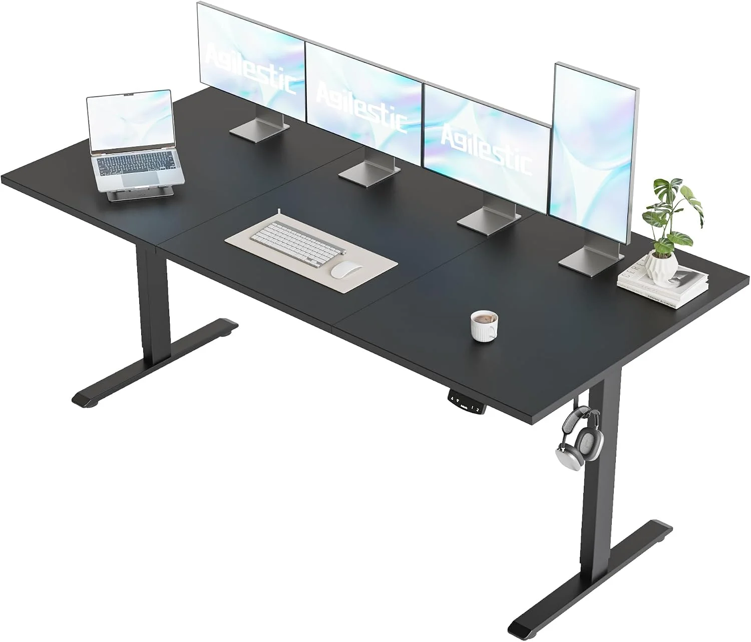 Agilestic Electric Standing Desk, 48 x 24 Inches Height Adjustable Desk - Image 17