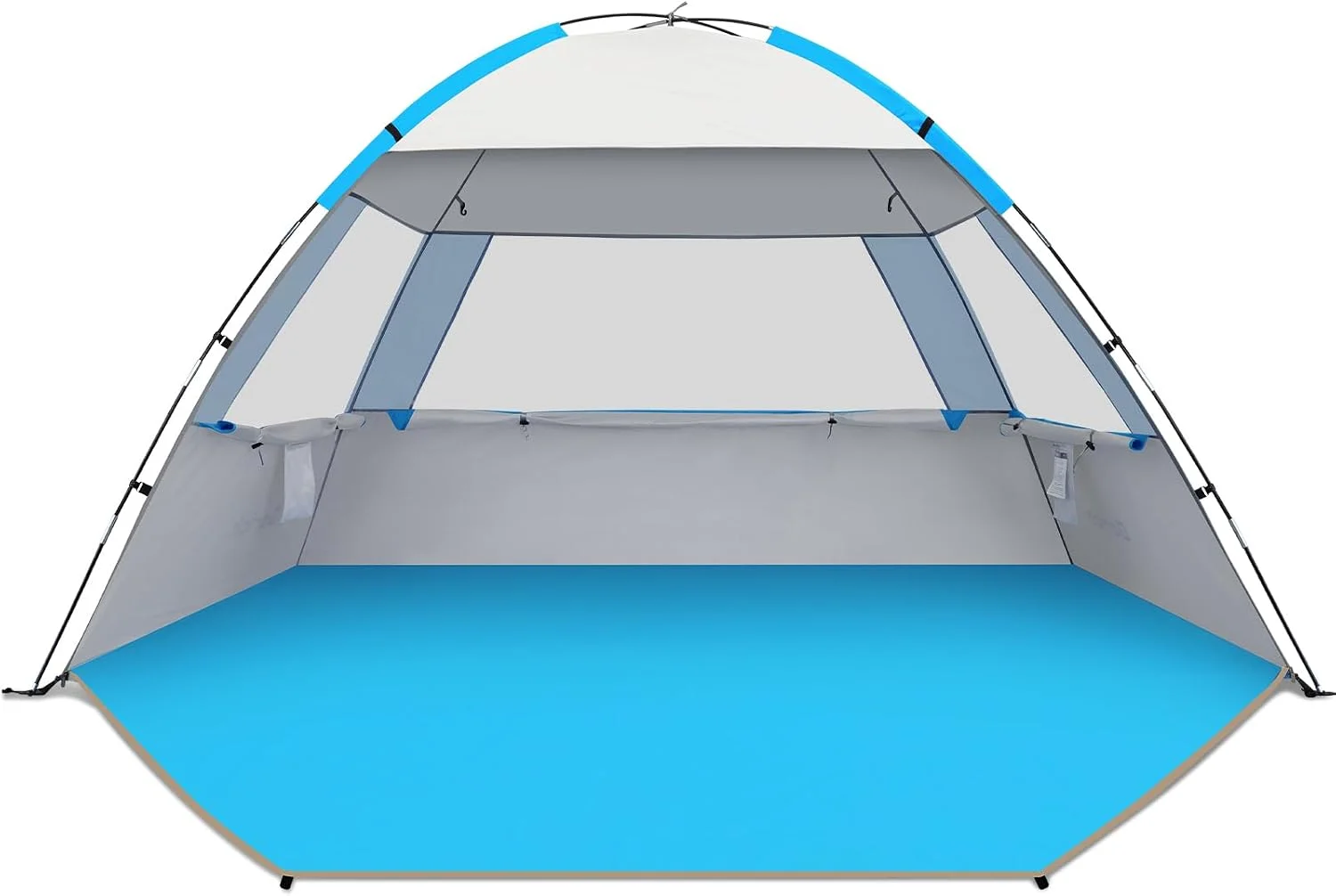 Gorich Beach Tent Sun Shelter for 3/4/6/8/10 Person with UPF 50+ UV Protection, Lightweight & Easy Setup Beach Shade - Image 14